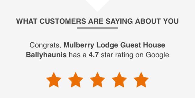 Mulberry Lodge Guest House Ballyhaunis Bagian luar foto